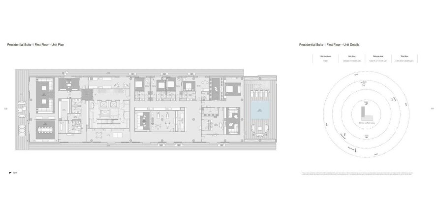 بانتهاوس في ARMANI BEACH RESIDENCES في نخلة جميرا, دبي 12 غرف نوم , 2875.28 م² رقم 31215