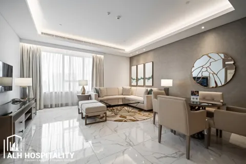 Hôtels-appartement à Al Jaddaf, Dubai, 1 chambre, 99 m², № 92774