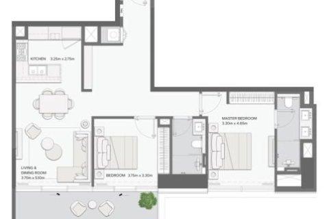 Apartment in Amaal 8 in Ras Al Khor 1 bedroom, 81 sq.m. № 103895 - photo 21