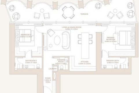Apartment in EDEN HOUSE in Jumeirah, Dubai 1 bedroom, 105 sq.m. № 103903 - photo 3