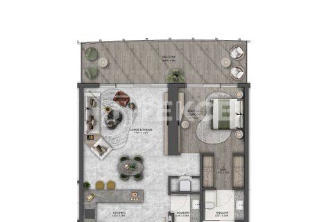Appartement à Dubai, 1 chambre, 91 m², № 99792 - photo 18