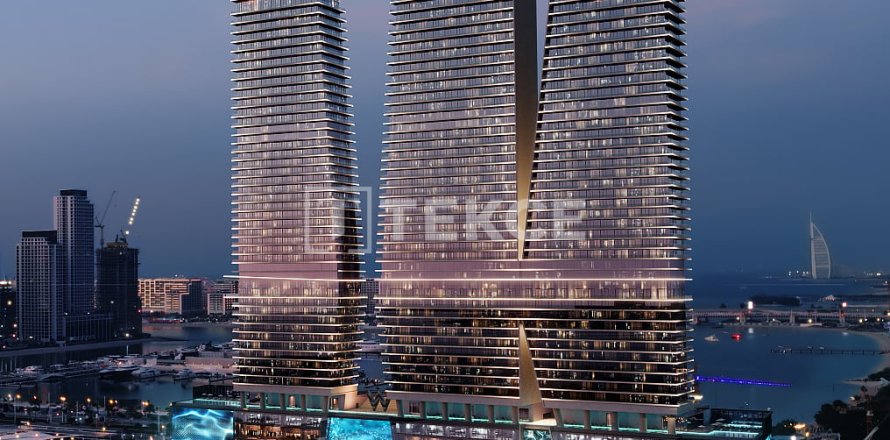 Appartement à Dubai Harbour, Dubai, 1 chambre, 119 m², № 99794