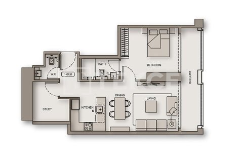Appartement à Dubai, 2 chambres, 86 m², № 40154 - photo 12