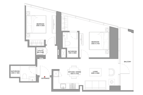 Apartment in Discovery Gardens, Dubai 1 bedroom, 46 sq.m. № 92291 - photo 7