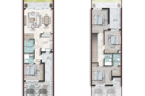 Townhouse in Dubai Land, Dubai 4 bedrooms, 217 sq.m. № 92292 - photo 3