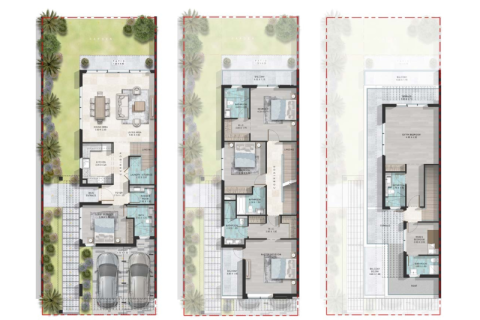 Townhouse in Dubai Land, Dubai 4 bedrooms, 217 sq.m. № 92292 - photo 4