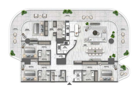 Apartment in Palm Jumeirah, Dubai 1 bedroom, 79 sq.m. № 92285 - photo 12