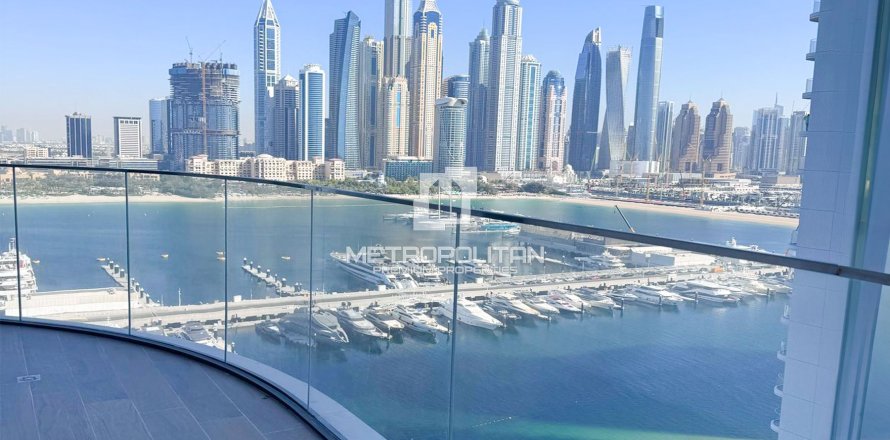 Квартира в EMAAR Beachfront, Dubai Harbour, Дубай, 3 спальни, 171м², № 15991