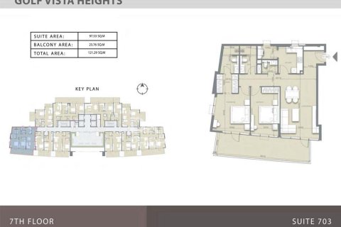 شقة في Dubai Sports City, دبي 2 غرف نوم, 121 م² رقم 19243 - صورة 26