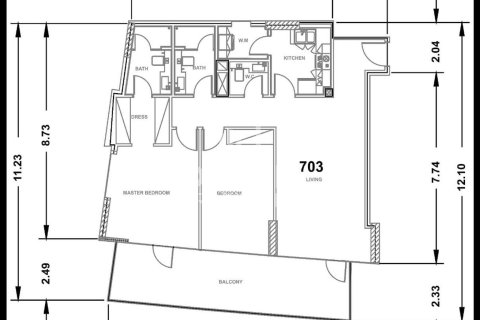 شقة في Dubai Sports City, دبي 2 غرف نوم, 121 م² رقم 19243 - صورة 25