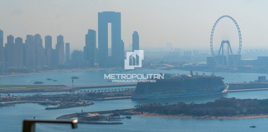 Appartement à The Palm Tower, Palm Jumeirah, Dubai, 1 chambre, 98 m², № 15238