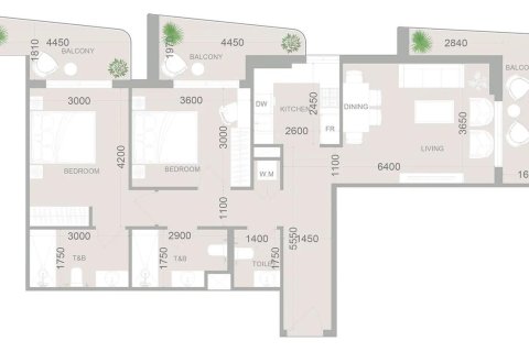 Appartement à Dubai, 2 chambres, 107 m², № 58530 - photo 14