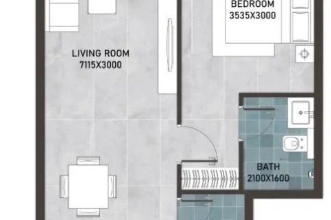 Appartement à Dubai, 1 chambre, 76 m², № 58531 - photo 13