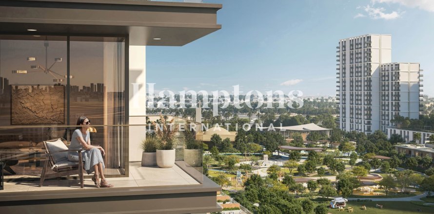 Квартира в Maple at Dubai Hills Estate, Дубай Хилс Эстейт, Дубай, 1 спальня, 63.174м², № 112596