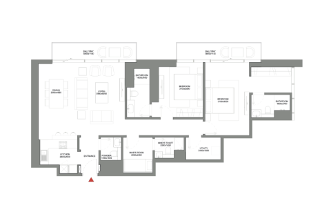 Apartment in Jumeirah Lake Towers, Dubai 1 bedroom, 73 sq.m. № 92404 - photo 5