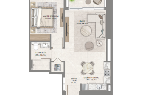 Apartamento en Dubai Creek Harbour (The Lagoons), Dubai, 1 dormitorio, 71 m², № 92400 - foto 7