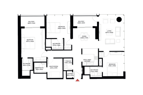 Apartamento en Mohammed Bin Rashid City, Dubai, 1 dormitorio, № 92410 - foto 4