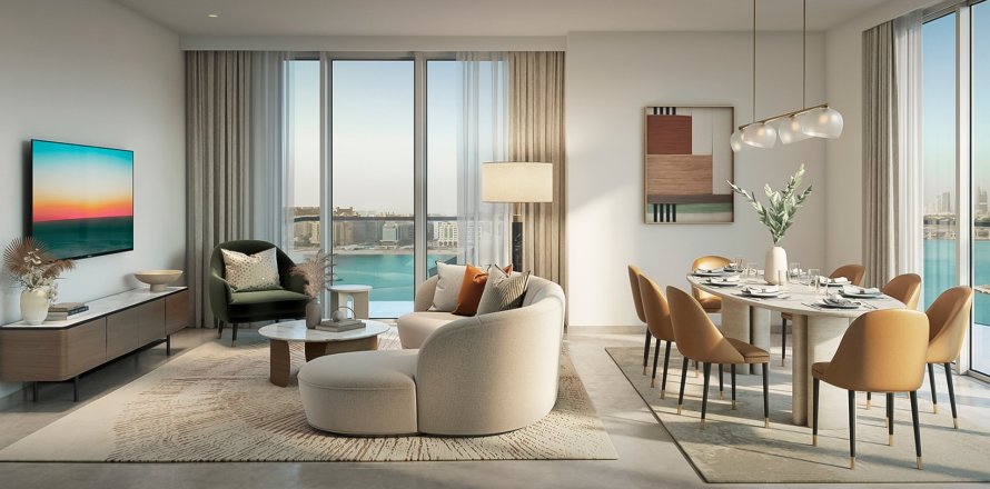 Penthouse in EMAAR Beachfront, Dubai 6 bedrooms, 1100 sq.m. № 9278