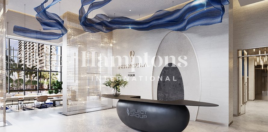 Квартира в Marasi Business Bay, Бизнес-Бэй, Дубай, студия, 45.6098м², № 113151