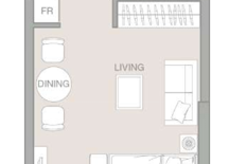 Apartamento en Jumeirah Village Triangle, Dubai, 1 dormitorio, 100 m², № 103602 - foto 2