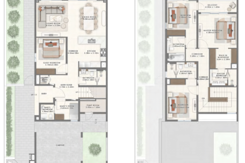 Townhouse in The Valley, Dubai 3 bedrooms, 227 sq.m. № 103593 - photo 18