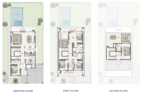 Villa in The Valley, Dubai 4 bedrooms, 518 sq.m. № 103600 - photo 3
