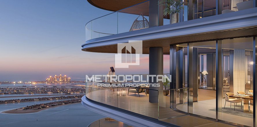 Квартира в EMAAR Beachfront, Dubai Harbour, Дубай, 2 спальни, 128м², № 14793