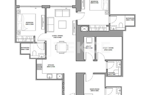 Apartment in Jumeirah Lake Towers, Dubai 2 bedrooms, 86 sq.m. № 16926 - photo 16