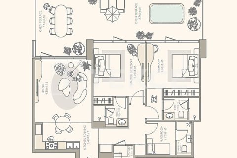 Appartement à Dubai, 2 chambres, 114 m², № 100493 - photo 17