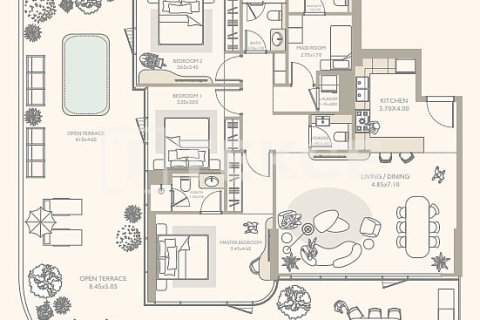 Appartement à Dubai, 2 chambres, 114 m², № 100493 - photo 18