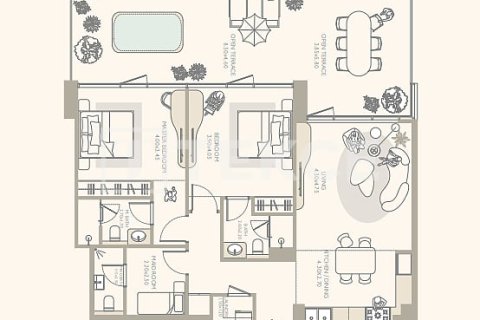 Appartement à Dubai, 3 chambres, 148 m², № 100494 - photo 19