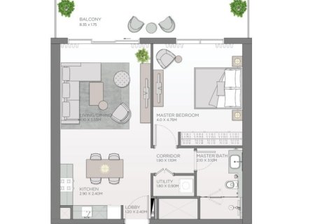 Купить квартиру в Джумейре, Дубай: 1 спальня, 81.75м², № 52800 - фото 11