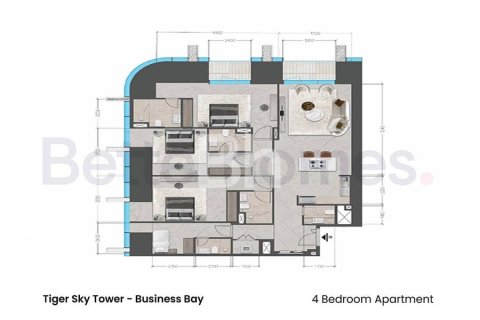 Apartment in Business Bay, Dubai 3 bedrooms, 178 sq.m. № 21334 - photo 17