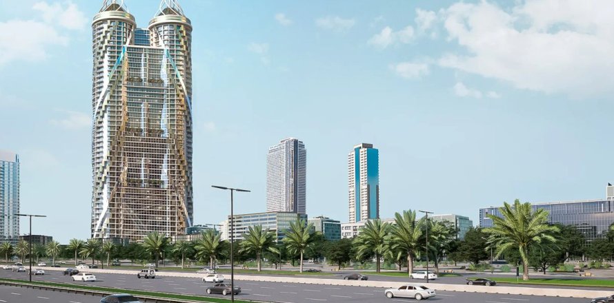 Apartment in Dubai Studio City, Dubai 2 bedrooms, 106.3 sq.m. № 7775