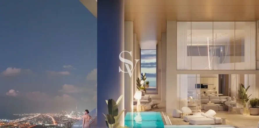 Ático en The Chedi Private Residences en Al Barsha, Dubai, 4 dormitorios, 688 m², № 68742