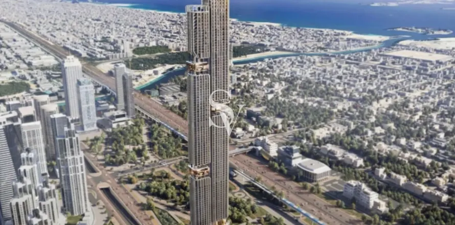 Appartement à DWTN Residences à Business Bay, Dubai, 2 chambres, 124 m², № 68743