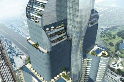 Apartment in Business Bay, Dubai studio, 78 sq.m. № 54587 - photo 1