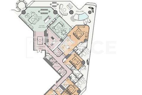Appartement à Business Bay, Dubai, 4 chambres, 603 m², № 8594 - photo 3