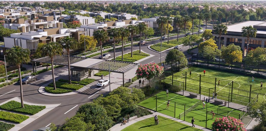 تاون هاوس في Villanova, Dubai Land, دبي 3 غرف نوم رقم 113840