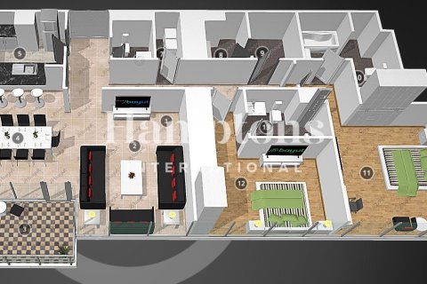 Appartement à Jumeirah Beach Residence, Dubai, 2 chambres, 149.57383000 m², № 63935 - photo 14