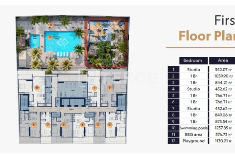 شقة في دائرة قرية جميرا, دبي 2 غرف نوم, 122 م² رقم 95014 - صورة 21