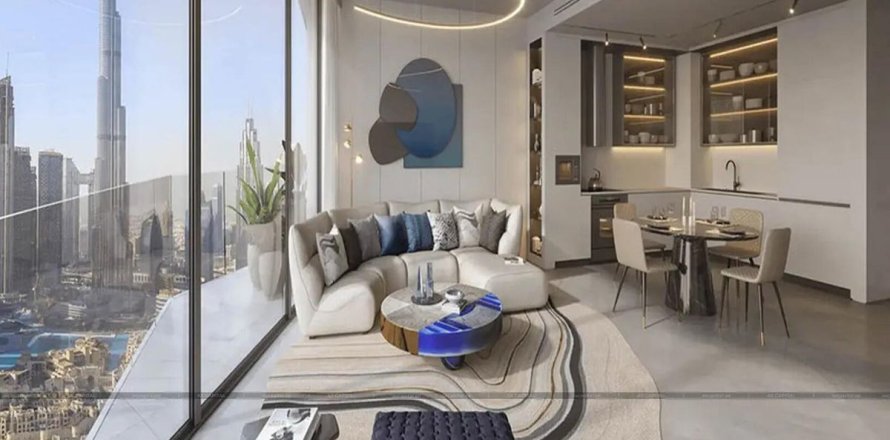 Appartement à Downtown Dubai (Downtown Burj Dubai), Dubai, 3 chambres, 135.2 m², № 93409
