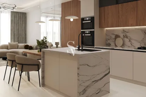 Купить квартиру в Джумейра Вилладж Серкл, Дубай: 2 спальни, 136м², № 68280 - фото 1