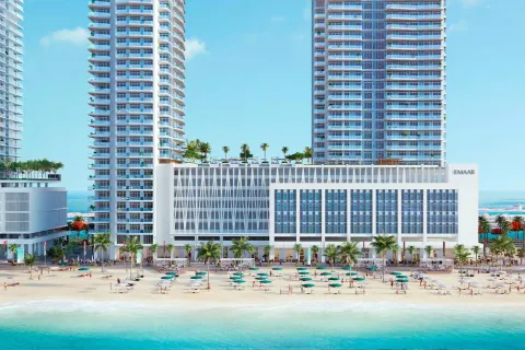 Apartamento en EMAAR Beachfront, Dubai Harbour, Dubai, 1 dormitorio, № 113904