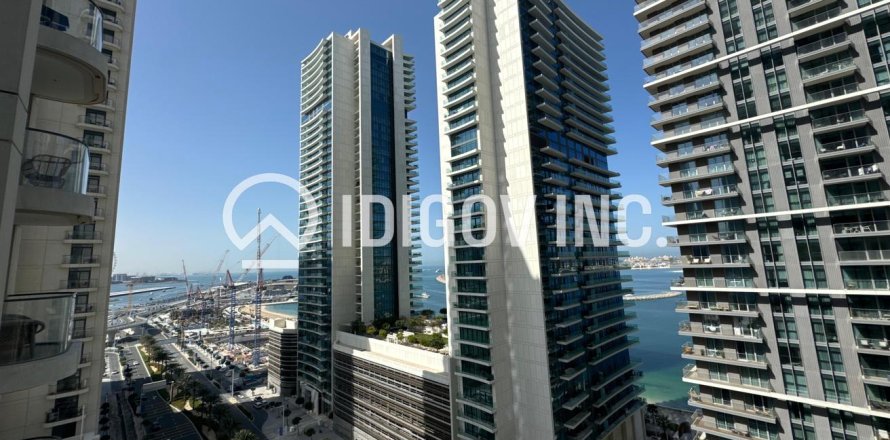Квартира в EMAAR Beachfront, Dubai Harbour, Дубай, 1 спальня, 69м², № 38163
