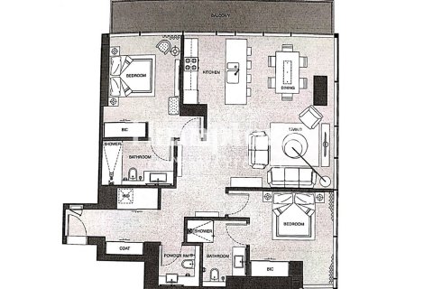 شقة في The Address Dubai Marina, مرسى دبي, دبي 2 غرف نوم, 121.89988436 م² رقم 100408 - صورة 22