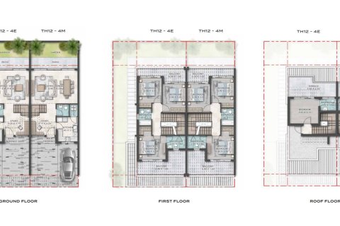 Adosado en Dubai, 4 dormitorios, 112.2 m², № 110522 - foto 2