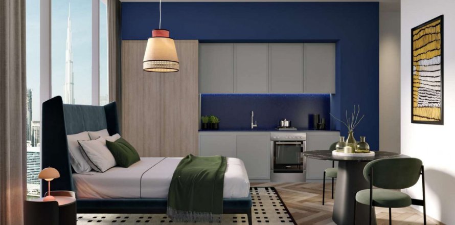 Квартира в Бизнес-Бэе, Дубай, студия, 38м², № 30517