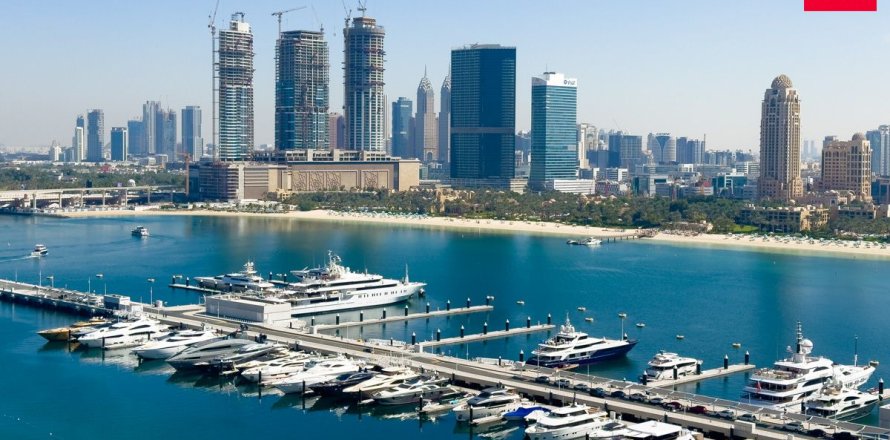 Appartement à Dubai Harbour, Dubai, 1 chambre, 76.7 m², № 13194