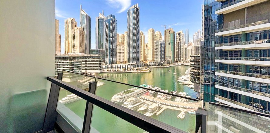 Appartement à Silverene, Dubai Marina, Dubai, 1 chambre, 77 m², № 14136